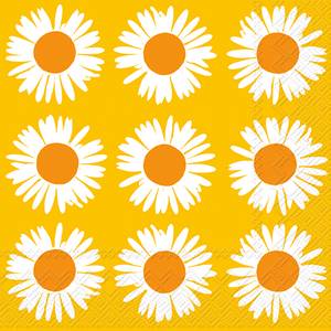Bilde av Marimekko kaffeservietter Auringonkukka Orange 