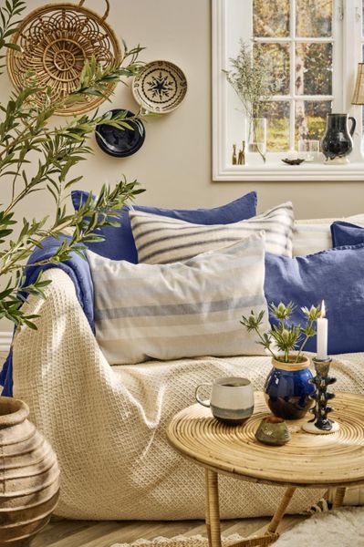 Ib Laursen Kurvfat med grep rattan