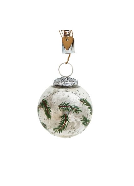 Walther & Co Glasskule Glittersnø 7cm