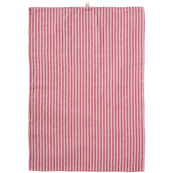 Ib Laursen Kj&oslash;kkenh&aring;ndkle Linea r&oslash;de og rosa striper 