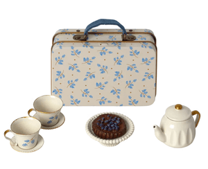 Hovedbilde Maileg Afternoon treat Mouse Blue madelaine