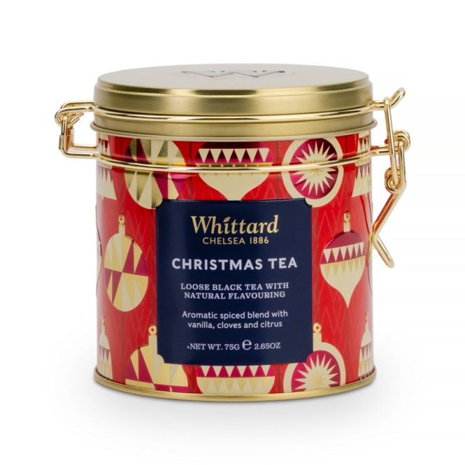 Hovedbilde Whittard Christmas Tea Cliptop Tin 