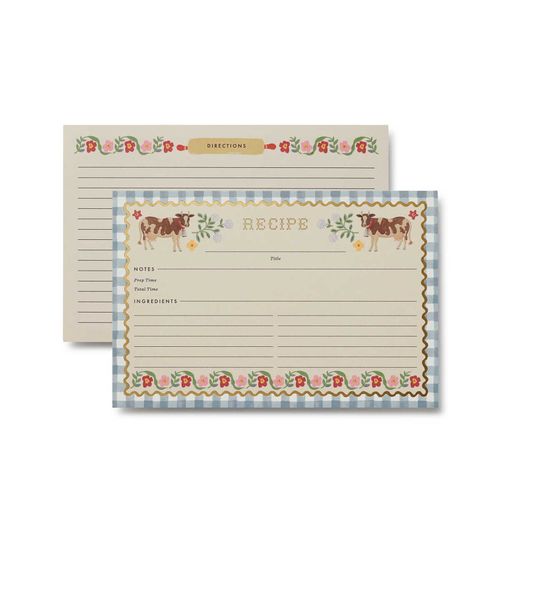 Home Sweet Home Recipe cards Rifle Paper Co