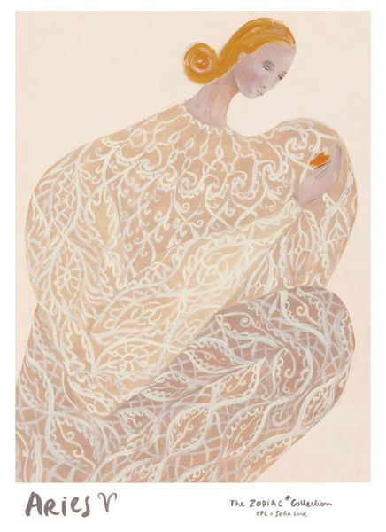 TPC Sofia Lind, Aries/Væren 30x40 cm