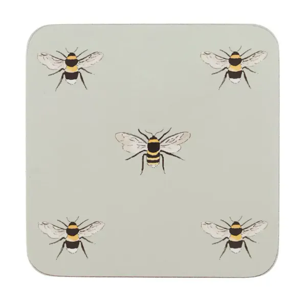 Sophie Allport Bees Coasters 4pk