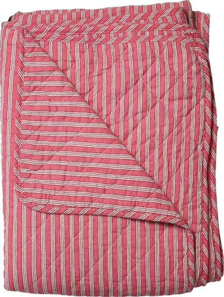 Quilt rosa striper 140x220