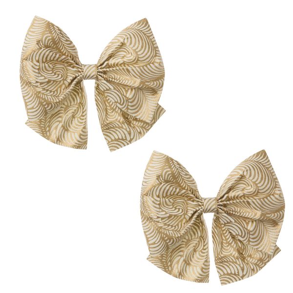 Papirsløyfe Mara Cream/Gold 2pk