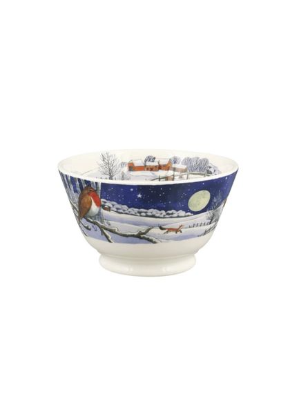 Emma Bridgewater Midnight Robin sk&aring;l