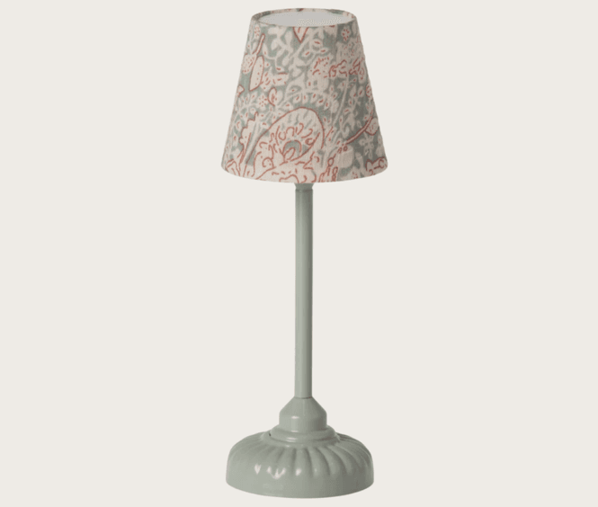 Hovedbilde Maileg Vintage floor lamp Mouse - Mint