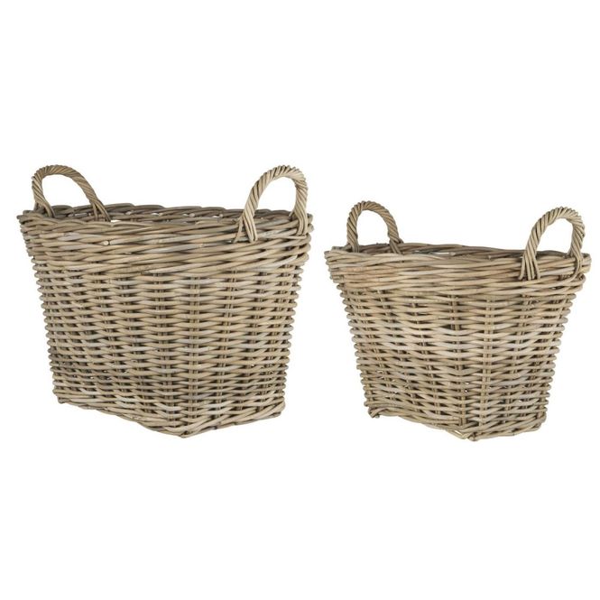 Hovedbilde Ib Laursen Rattankurv med hanker