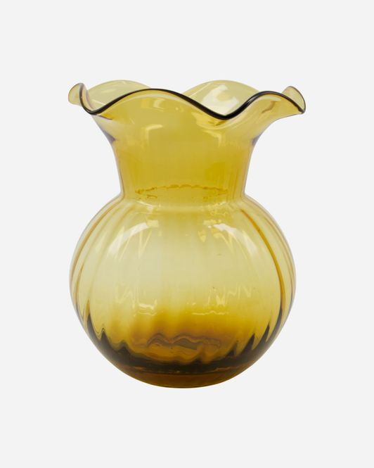 Hovedbilde House Doctor Vase Pomp gul 