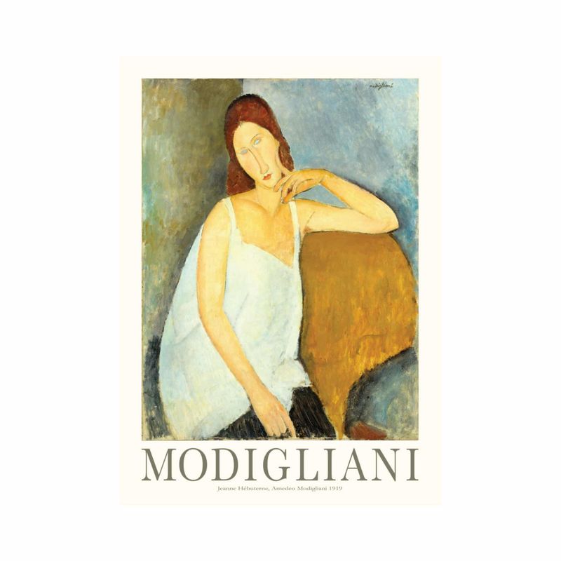 Spliid Plakat Modigliani Jeanne Hébuterne 30x40
