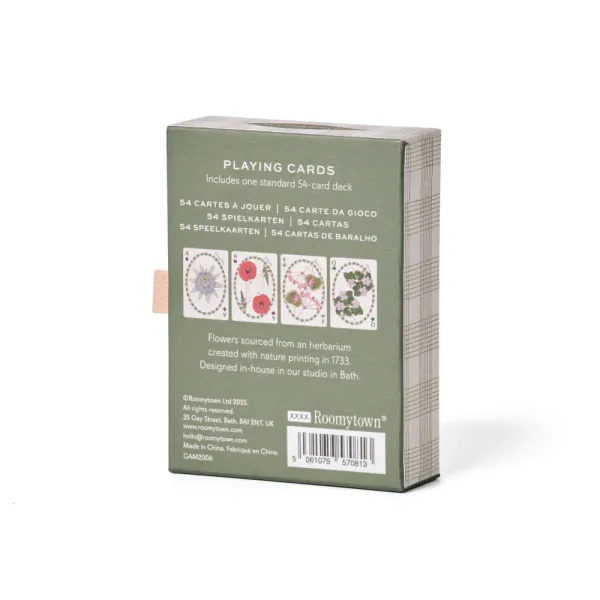 Roomytown The Living Herbarium kortstokk