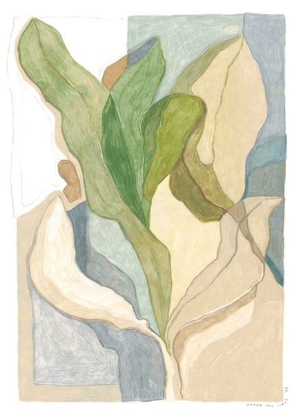 TPC Anouk van Cleef, Seaweed 30x40 cm