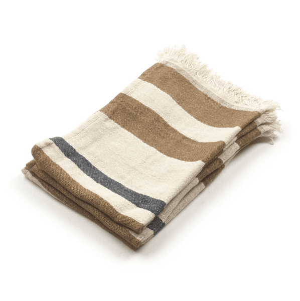 Libeco Dakota stripe gjestehåndkle