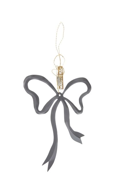 Walther & Co Sløyfe grå stor