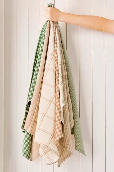 Ib Laursen Kj&oslash;kkenh&aring;ndkle Rasmus rustbrune ruter