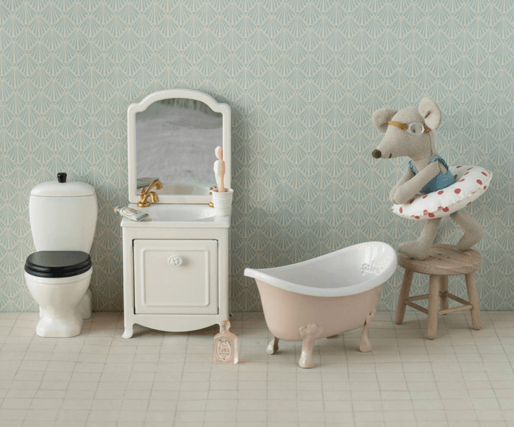 Maileg Sink dresser Mouse - Off white
