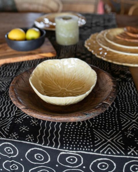 Bordallo sk&aring;l 17,5 cm gul