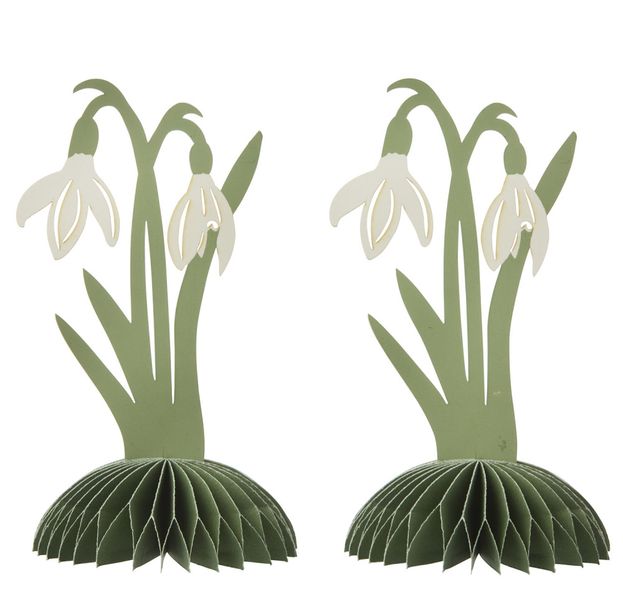 Stående Snøklokker 14cm