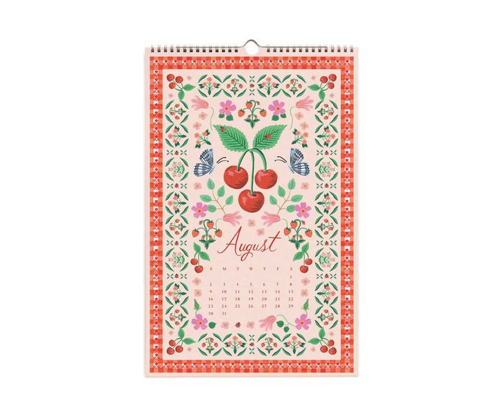 Rifle Paper Co 2026 Flora veggkalender