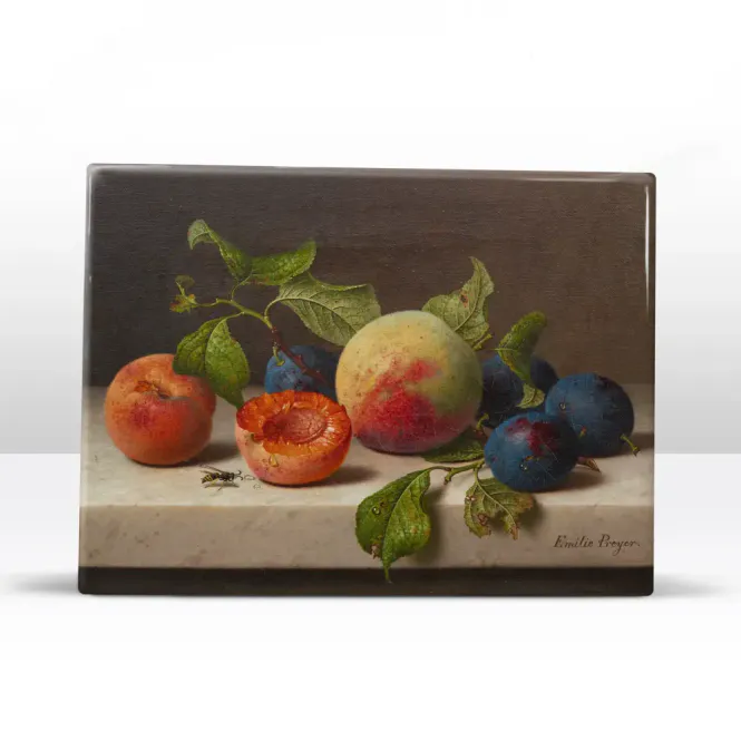 Hovedbilde Laqueprint Still Life with Fruit and a Wasp 