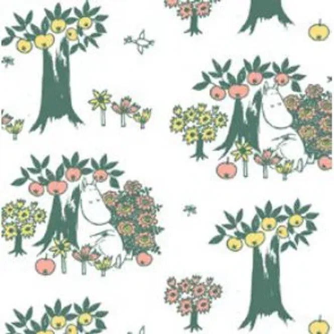 Hovedbilde Moomin Päiväuni White servietter