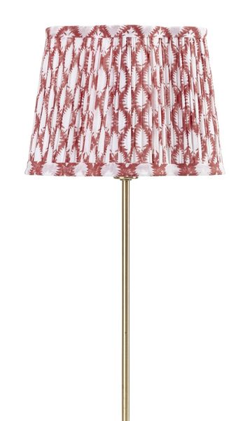 Lampeskjerm Scallop Cypress Summer Red 25 cm