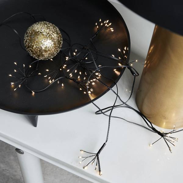 House Doctor Lyslenke Stars svart