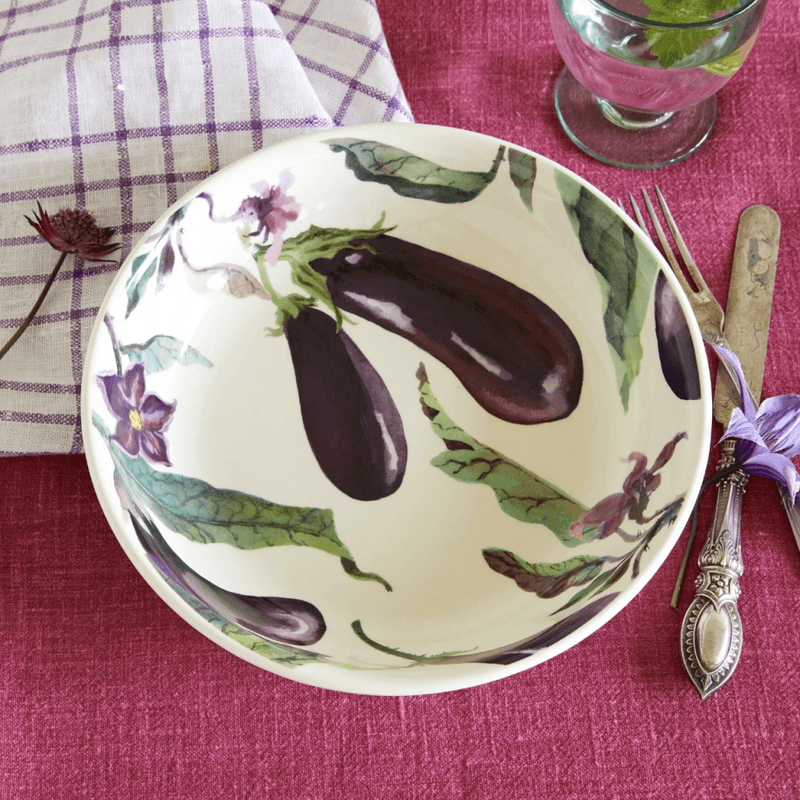 Pastatallerken Aubergine