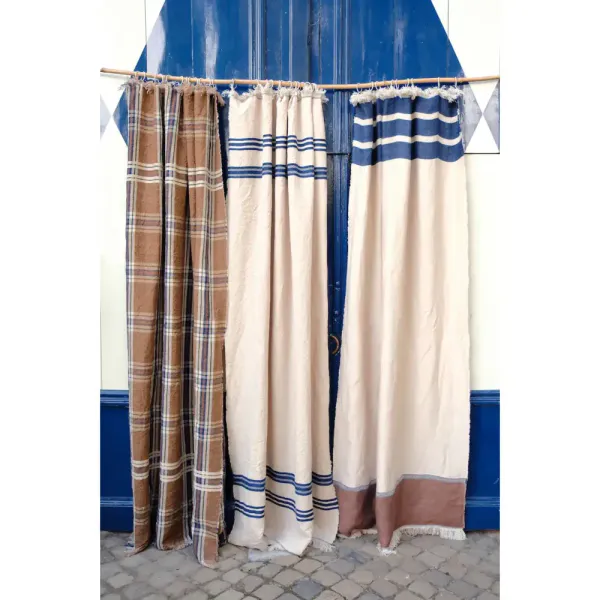 Libeco Marina Stripe fouta/pledd