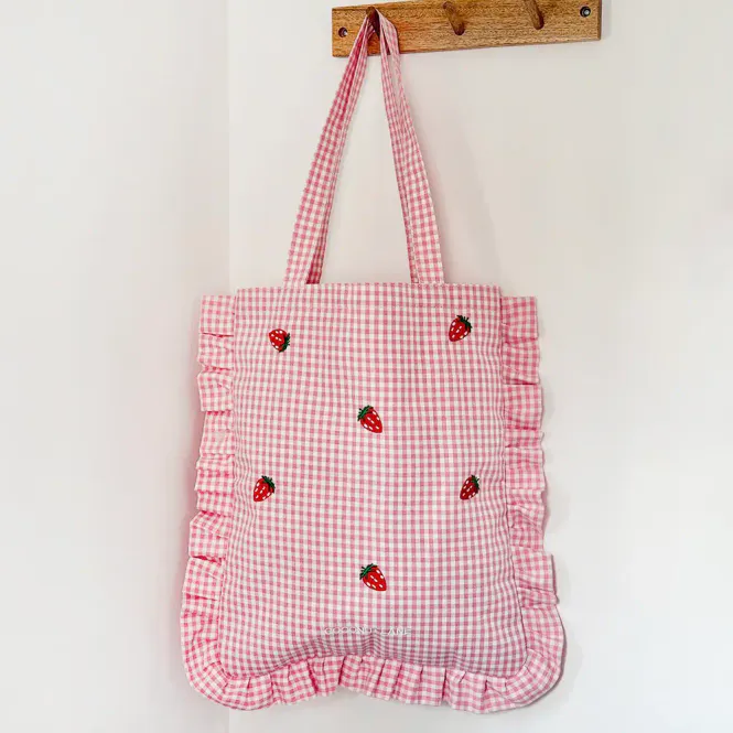Hovedbilde Tote Bag Strawberry Picnic Pup