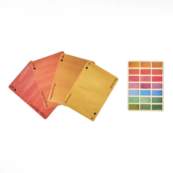 Roomytown Nomenclature of Colours kortstokk