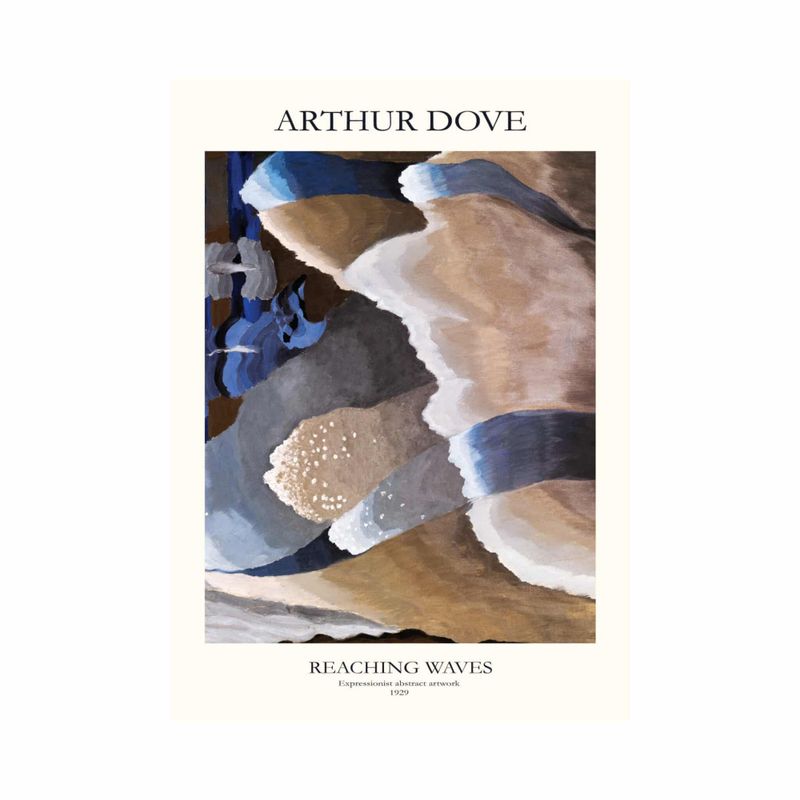Spliid Plakat Arthur Dove Reaching Waves 50x70