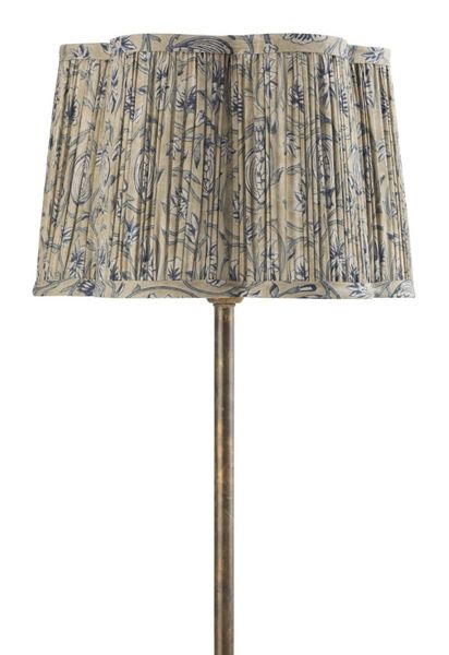 Lampeskjerm Scallop Tangier Pomegranate Beige/Blue 35 cm