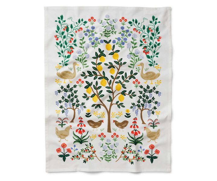 Rifle Paper Co Country Farm kjøkkenhåndkle