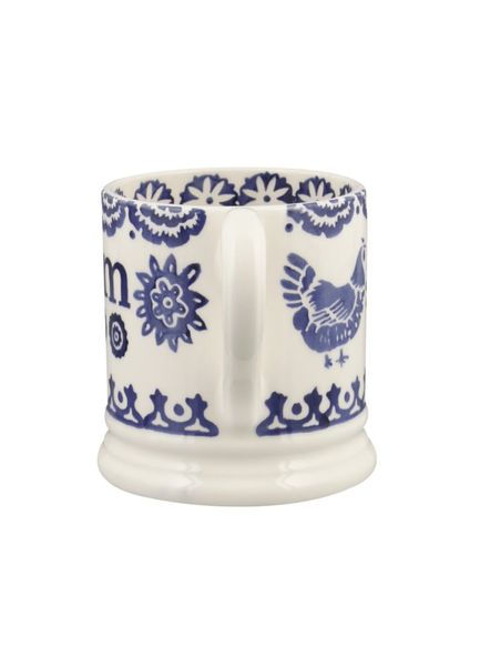 Emma Bridgewater Krus Blue Hen & Border Mum