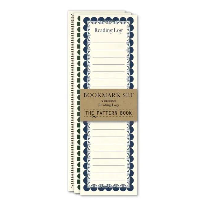Hovedbilde The Pattern Book  Reading Logs bokmerke 3pk