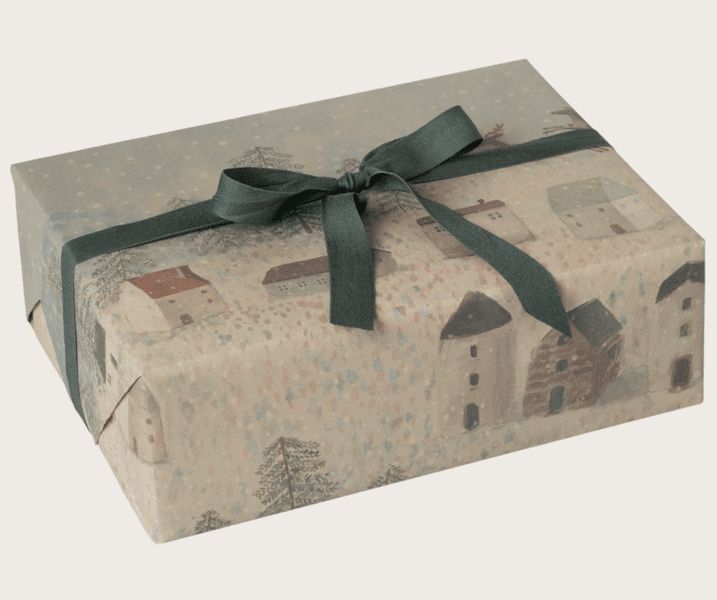 Maileg Gavepapir Santa is coming 10 meter