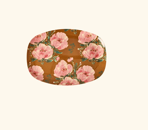 Hovedbilde Rice Melamintallerken Floral Fiesta Rose