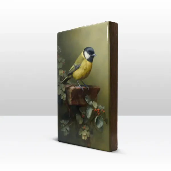 Laqueprint Great Tit in Green