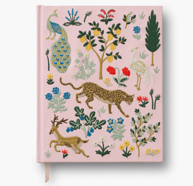 Hovedbilde Rifle Paper Co Menagerie brodert skissebok 