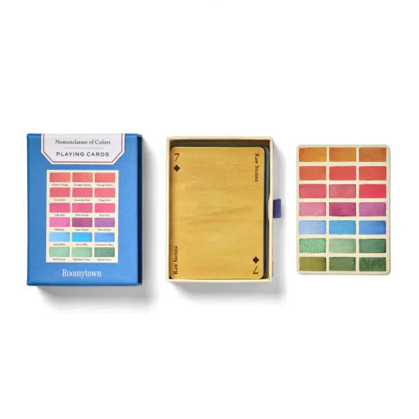 Roomytown Nomenclature of Colours kortstokk