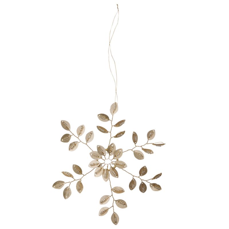 Juletrepynt Clio snøkrystall 11cm