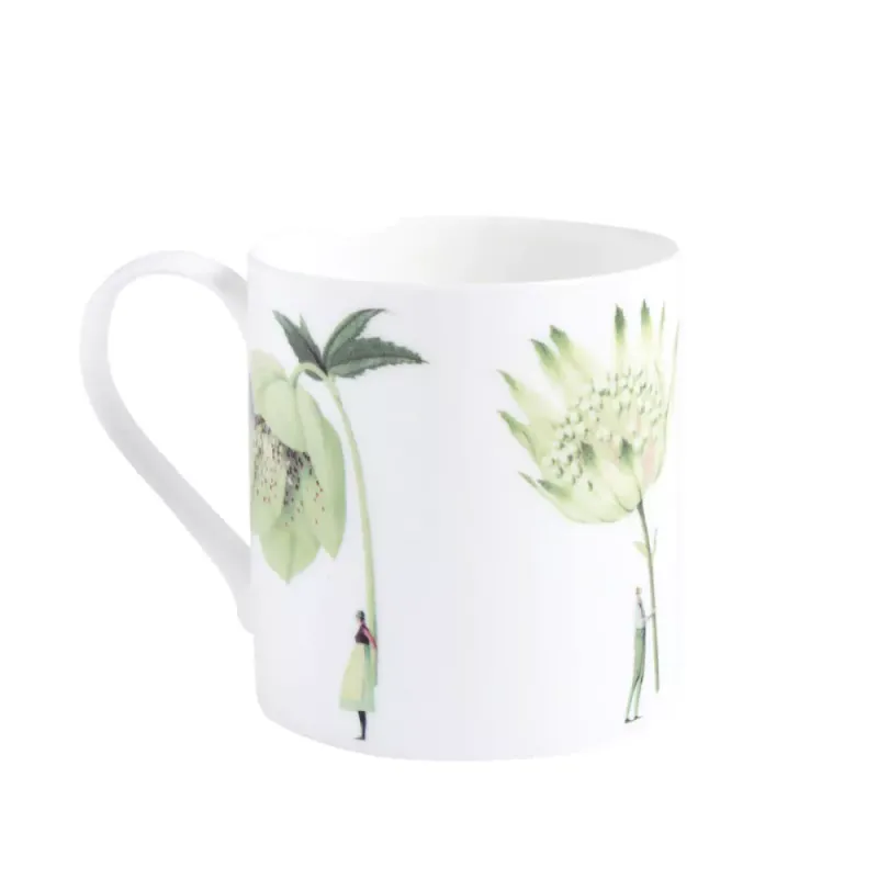 Laura Stoddart In Bloom Green Flowers krus