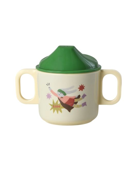 Hovedbilde Rice 2 Handle Baby Cup with Hero Print Green