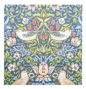 Hovedbilde Servietter Morris Strawberry Thief blue Lunch