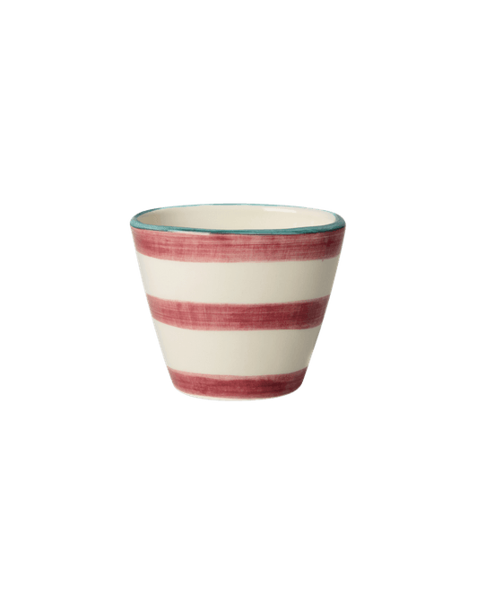 Hovedbilde Rice Oval espressokopp rosa striper