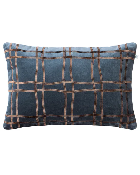 Hovedbilde Chhatwal & Jonsson Tattersall Sea Blue/Cognac ...