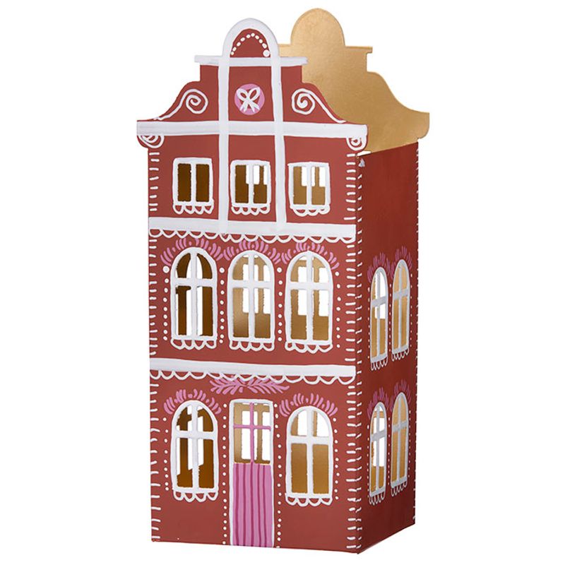 Pepperkakehus Scarlet 24cm
